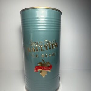 Jean Paul Gaultier Le Beau Teal and Gold Canister